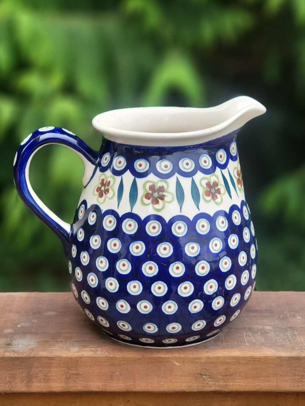 Polish Pottery Pitcher